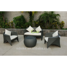 DE- (138) muebles hechos a mano utilizados sofá de balancín de ratán conjunto